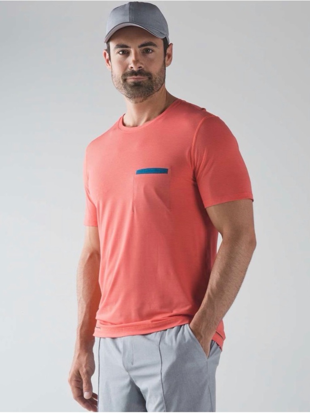 Lululemon Men’s Shirt R.A.D. Run All Day Size Large Reflective
